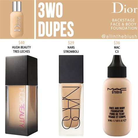 best Dior foundation dupe